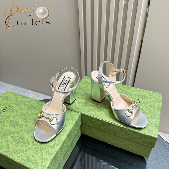 ⁦Gucci Strappy Sandals  Slide Sandal⁩ - الصورة ⁦2⁩