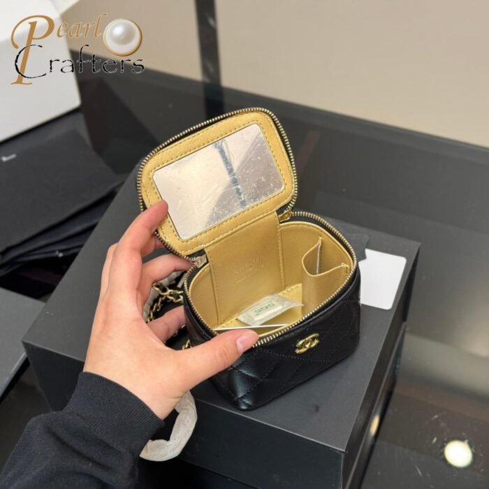 Chanel Small Golden Globe with Mirror Box Bag Crossbody Bag - Image 10