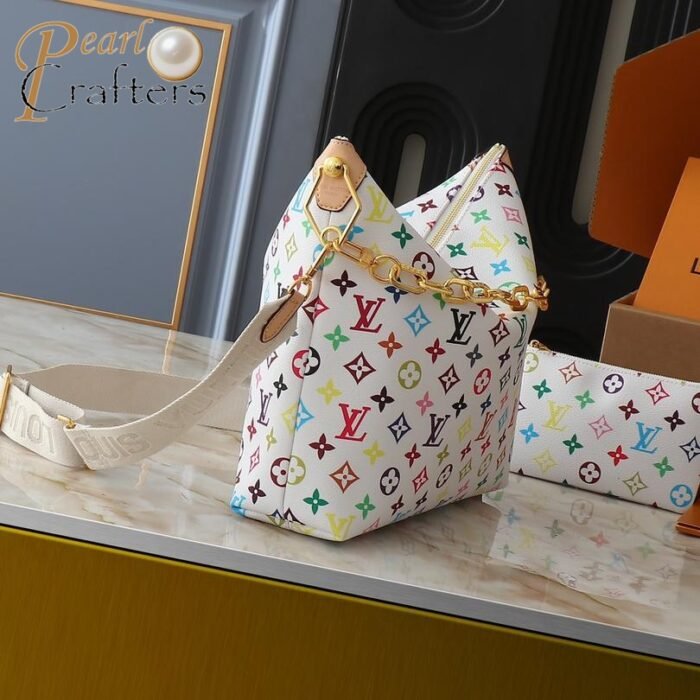 ⁦Louis Vuitton LV Takashi Murakam  Tote Bag Shopper Handbags⁩ - الصورة ⁦2⁩