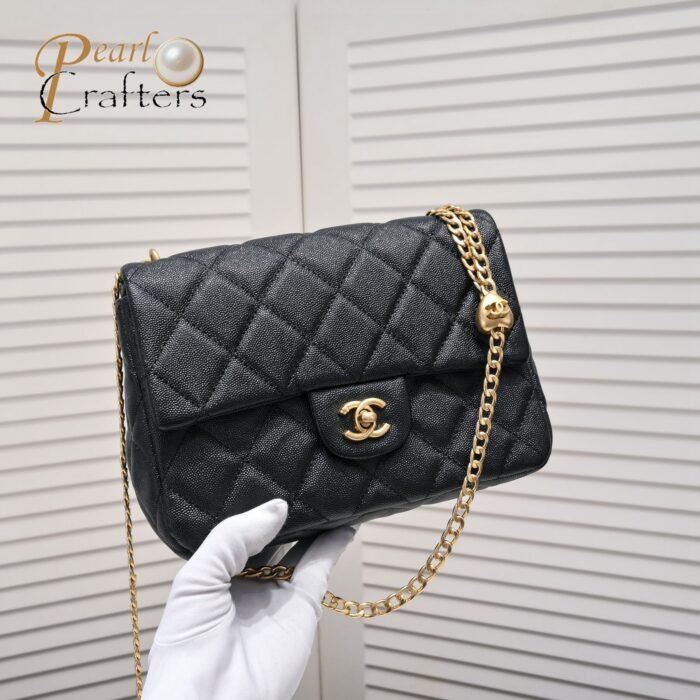 ⁦Chanel 23P Heart-Shaped Sardware Shoulder Bag Handbag⁩ - الصورة ⁦5⁩