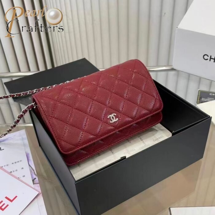⁦Chanel  WOC Quilted Caviar Shoulder Bag⁩ - الصورة ⁦11⁩