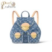Louis Vuitton LV VENICE Denim Backpack Bag M46836