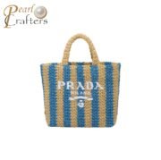 Prada Crochet Handbag Tote Bag