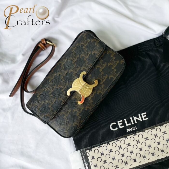 【Flash Sale】Celine Triomphe Handbag Crossbody Bag - Image 2