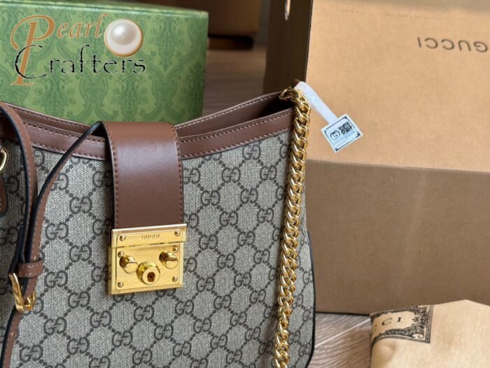 Gucci Padlock Tote Bag Shoulder Bag Handbag - Image 2