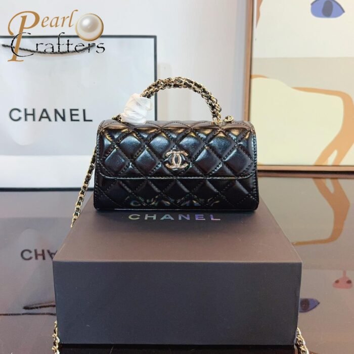 Chanel WOC handle Kelly small waist bag 19cm - Image 3