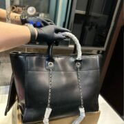 Chanel 24A Tote Bag Shopping Bag Shoulder Handbag - Image 5
