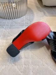 ⁦Christian Louboutin Slipper Sandals Clip Toe Heels Shoes⁩ - الصورة ⁦9⁩