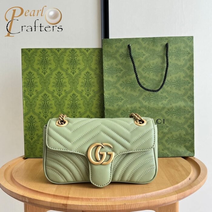 ⁦Gucci GG Marmont Small & Mini Shoulder Bag 443497⁩ - الصورة ⁦11⁩