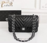 ⁦Chanel Clacssic Flap CF Chain Shoulder Strap Bag⁩ - الصورة ⁦3⁩