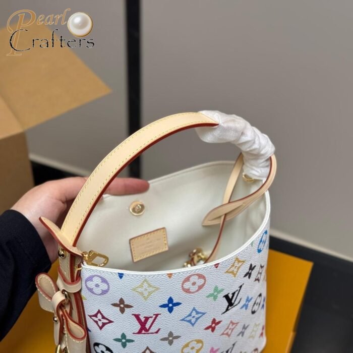Louis Vuitton LV Takashi Murakami ALL IN BB Alphabet Logo Tote Shoulder Bag - Image 9