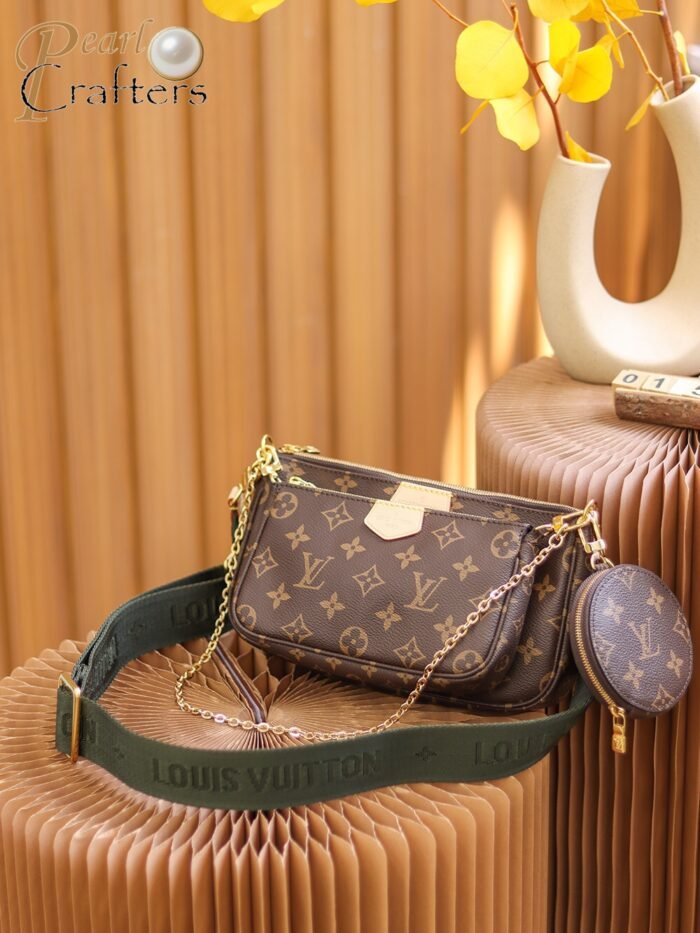 【Flash Sale】Louis Vuitton LV Multi Pochette Accessoires M44813 Shoulder Bag - Image 4
