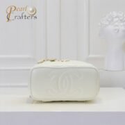 Chanel Handle Vanity Case with Mirror and Chain Black Shoulder Bag Handbag - Image 13