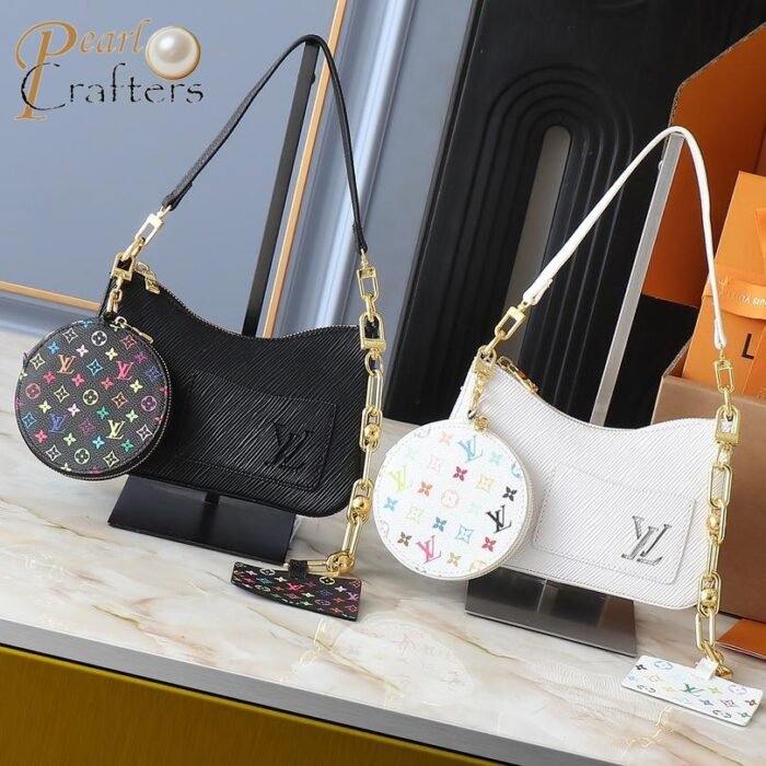 Louis Vuitton LV Takashi Murakami MARELLINI Underarm Bag Tote Crossbody Shoulder Bag M13100 M13099 - Image 8