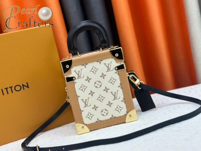 ⁦Louis Vuitton The Camera Box M10079 Shoulder Bag Handbag⁩ - الصورة ⁦4⁩