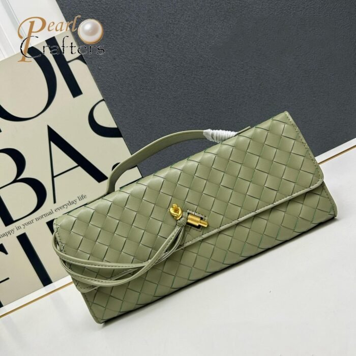 Bottega Veneta BV Clutch Intrecciat Braided Leather Clutch Bag Clutch Bag - Image 10
