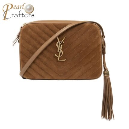 Saint Laurent YSL Lou Logo Plaque Camera Bag
