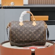 Louis Vuitton LV  Monogram Speedy Soft 30 Boho Handbag Shoulder Bag 10A Quality - Image 5