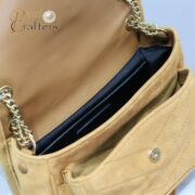 Saint Laurent YSL Tan Suede Medium Niki Shoulder Bag 10A quality 533037 - Image 11