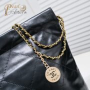 ⁦Chanel 22 Bag Pearl Bag Shoulder Bag Handbag⁩ - الصورة ⁦6⁩