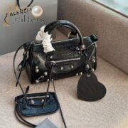 Balenciaga Le Cagole Leather Duffle Bag - Image 2