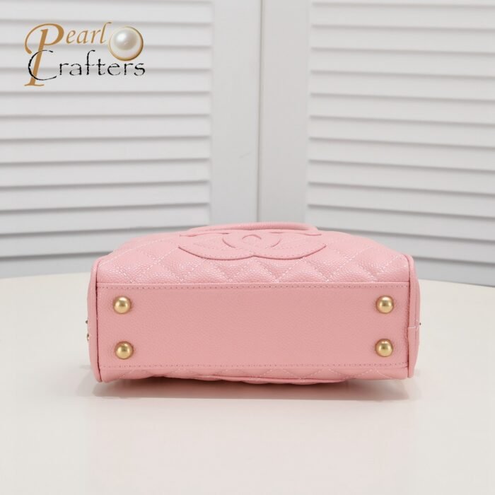 Chanel 24c Vintagep Hilton Bag Pink Shoulder Bag Handbag - Image 4