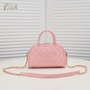 Chanel 24c Vintagep Hilton Bag Pink Shoulder Bag Handbag