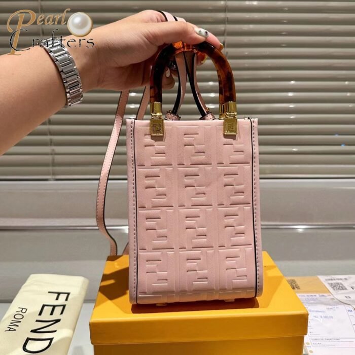 FENDI Sunshine Texture Mini Bag - Image 4