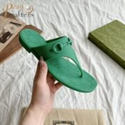 Gucci Slide Sandals Slipper With Horsebit TPU Mirror Version - Image 10