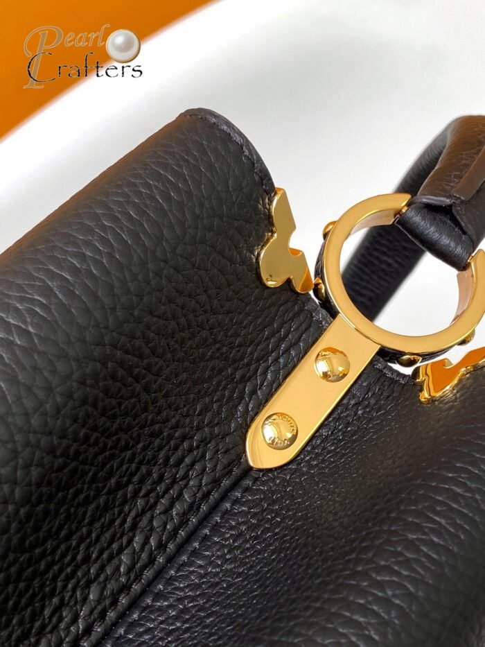 Louis Vuitton 10A Handbag Shoulder Bag Top Mirror Quality Version Capucines M54663 - Image 7
