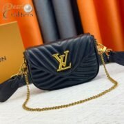 ⁦Louis Vuitton LV NEW WAVE Multi Pochette Shoulder Bag Strap Handbag⁩ - الصورة ⁦5⁩