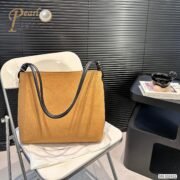 LOEWE Suede Tote Bag - Image 4
