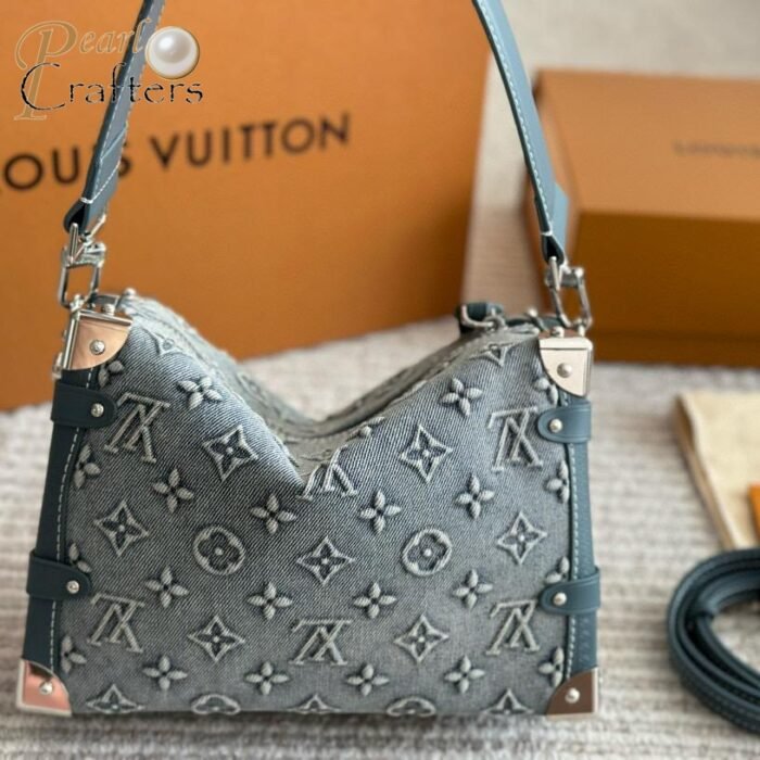 ⁦Louis Vuitton LV Soft Case Shoulder Bag Crossbody Tote Bag⁩ - الصورة ⁦2⁩