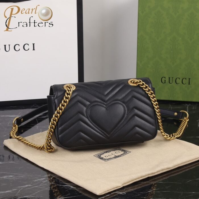 ⁦Gucci GG Marmont Small & Mini Shoulder Bag 443497⁩ - الصورة ⁦8⁩