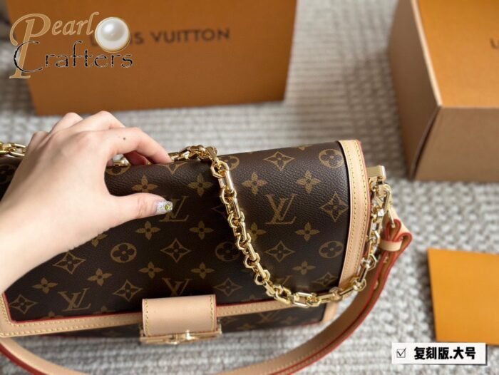 Louis Vuitton Dauphine Soft Shoulder Bag Handbag - Image 4