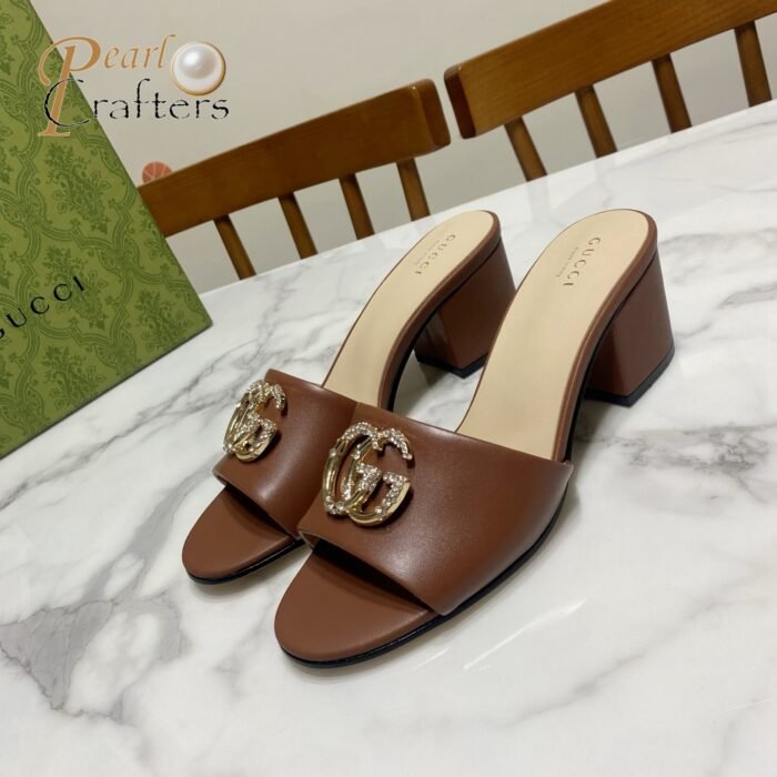 Gucci Slipper Sandals Heels Shoes - Image 2
