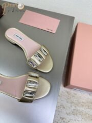 ⁦Miu Miu Slipper Sandals Casual Shoes⁩ - الصورة ⁦6⁩