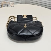 ⁦Chanel 19Bag Hobo Underarm Bag Shoulder Bag Handbag⁩ - الصورة ⁦4⁩