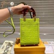 FENDI Sunshine Texture Mini Bag - Image 6