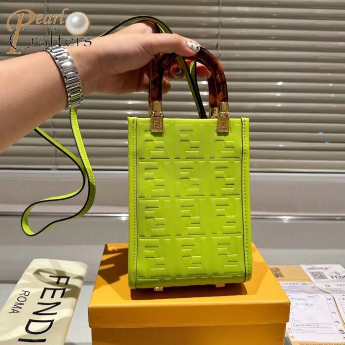 FENDI Sunshine Texture Mini Bag - Image 6