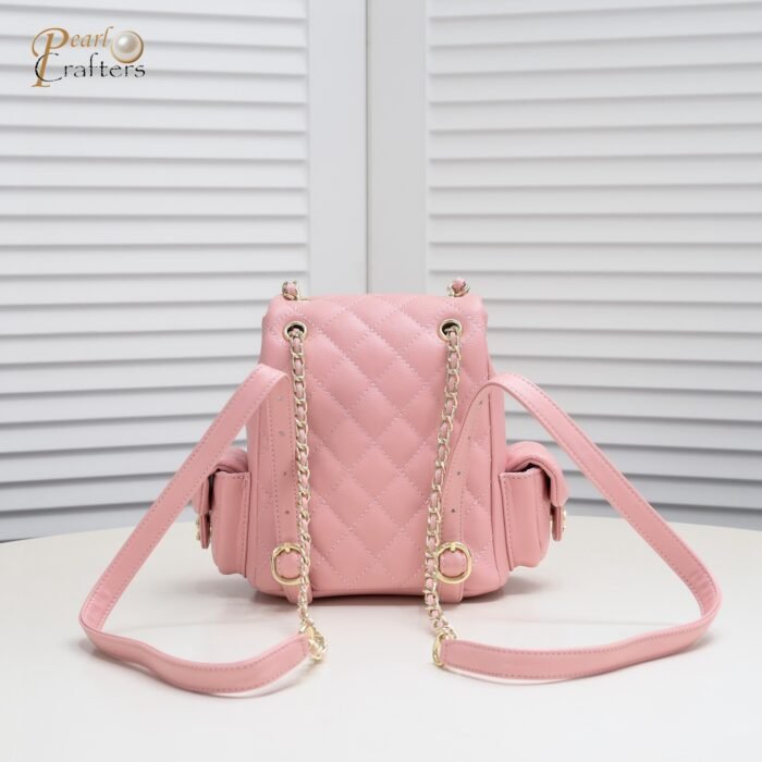 ⁦Chanel 23k Small backpack Backpack Bag Handbag⁩ - الصورة ⁦3⁩