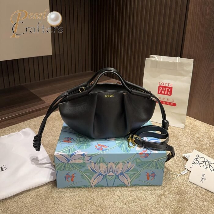 Loewe Shiny Nappa Calfskin Paseo Bag - Image 2