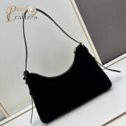 ⁦Prada Aimée medium suede shoulder bag 10A quality 1BC228⁩ - الصورة ⁦13⁩