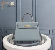 Hermes Kelly Gold Buckle Bag-Epsom Shoulder Bag Handbag - Image 12