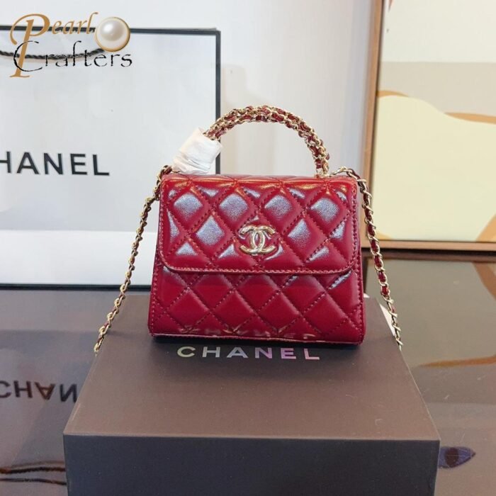 Chanel WOC handle Kelly small waist bag 15cm - Image 5