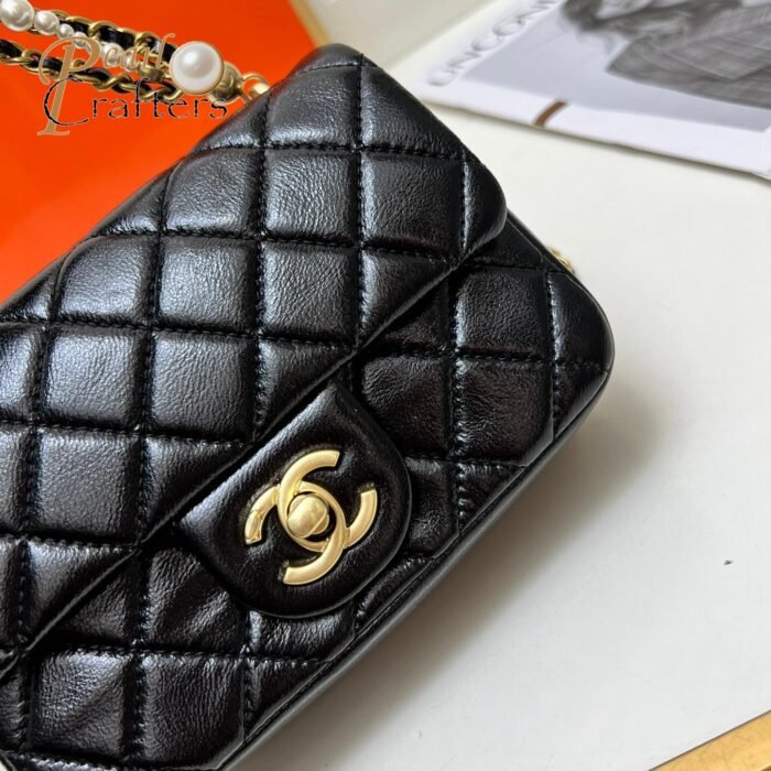 Chanel 24P Square Fatty Flap Bag Shoulder Bag Crossbody Bag - Image 9