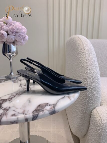 Celine Pointed Toe Heels Sandals Slipper Heels Shoes