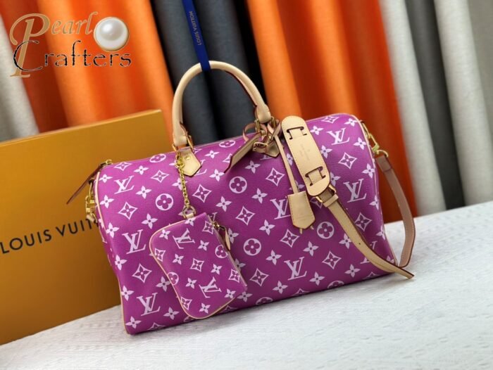 ⁦Louis Vuitton LV  Speedy P9 Bandoulière 40  Shoulder Bag Handbag⁩ - الصورة ⁦1⁩