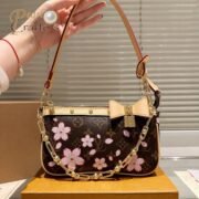 Louis Vuitton LV Takashi Murakami CHERRY BLOSSOM Cherry Shoulder Handbag M13666 - Image 2