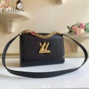 Louis Vuitton LV Twist Shoulder Crossbody Handbag M59402（10a mirror version）